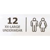 Mckesson Disposable Underwear 2X-Large, Moderate, PK 48 UWGXXL